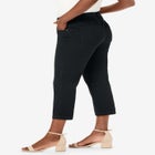 Classic Cotton Denim Capri image number null