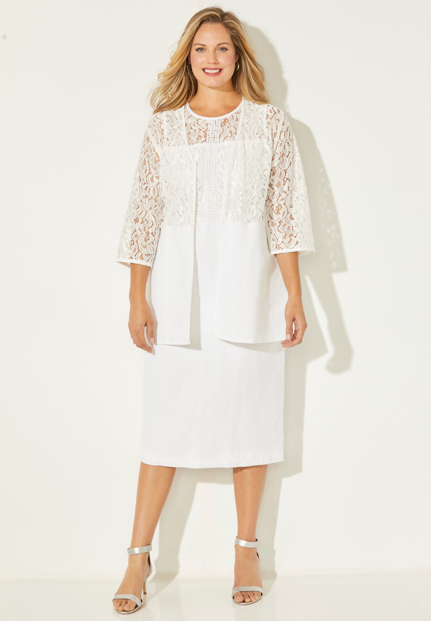 AnyWear Linen & Lace Cascade image number 0