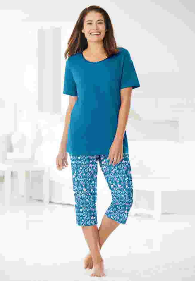 Knit Sleep Capri image number 7