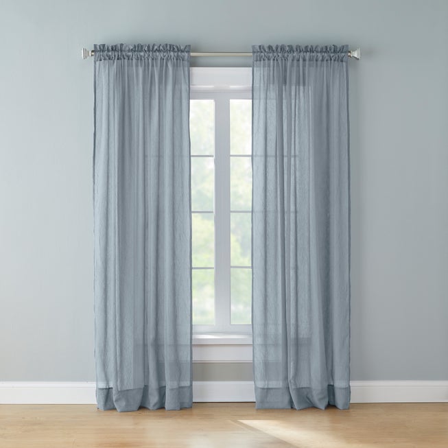 BH Studio Crushed Voile Rod-Pocket Panel image number 0