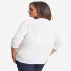 Fine Gauge Eyelet Cardigan image number null