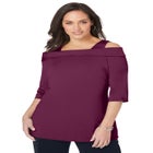 Cold Shoulder Top image number null