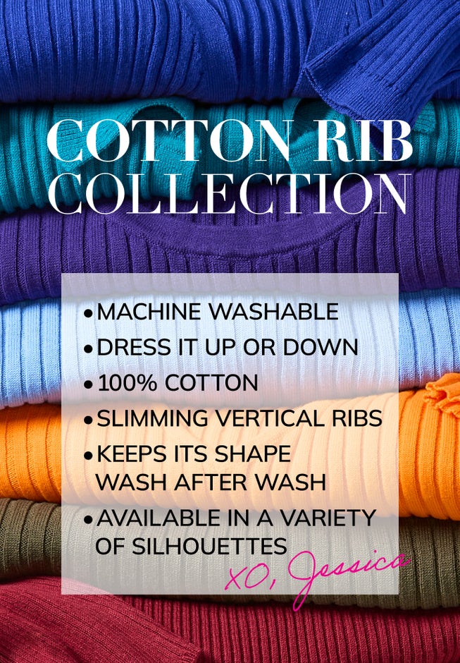 V-Neck Ribbed Sweater image number 2