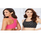 Wireless Sport Bra 2-Pack image number null