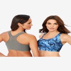 Wireless Sport Bra 2-Pack image number null