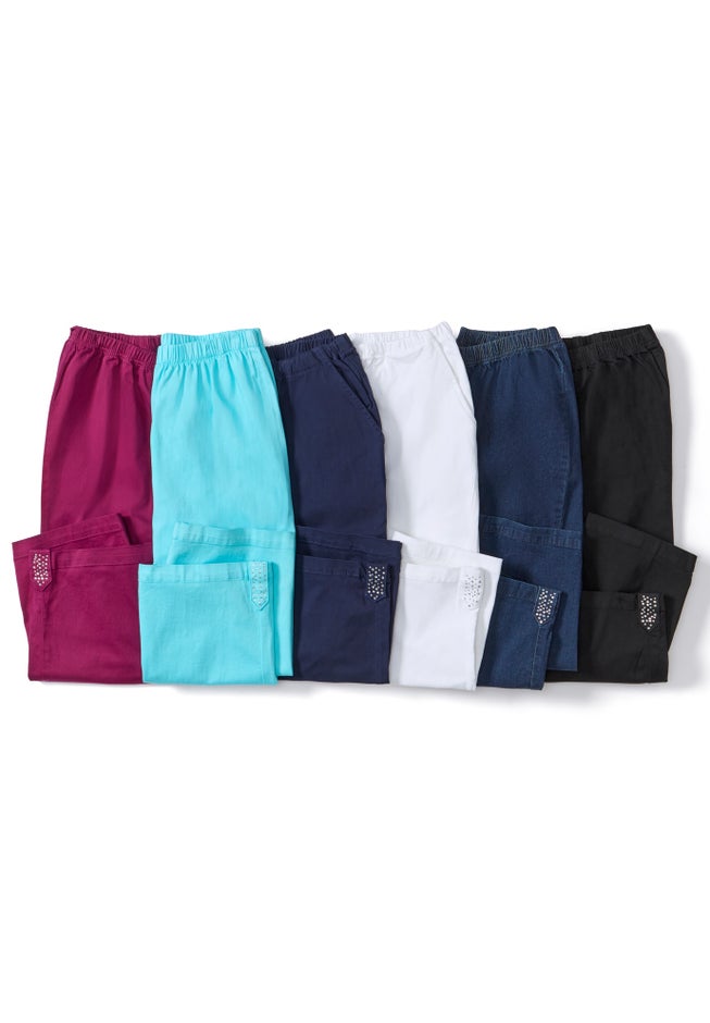 Everyday Capri with Sparkle Hem image number 7