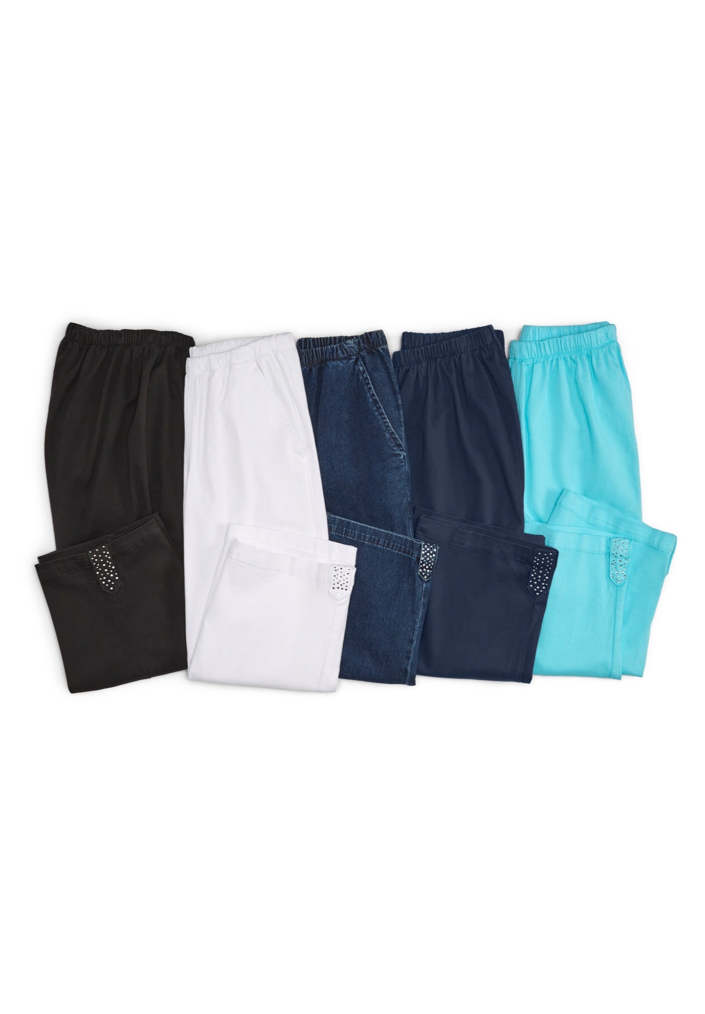 Everyday Capri with Sparkle Hem image number 5