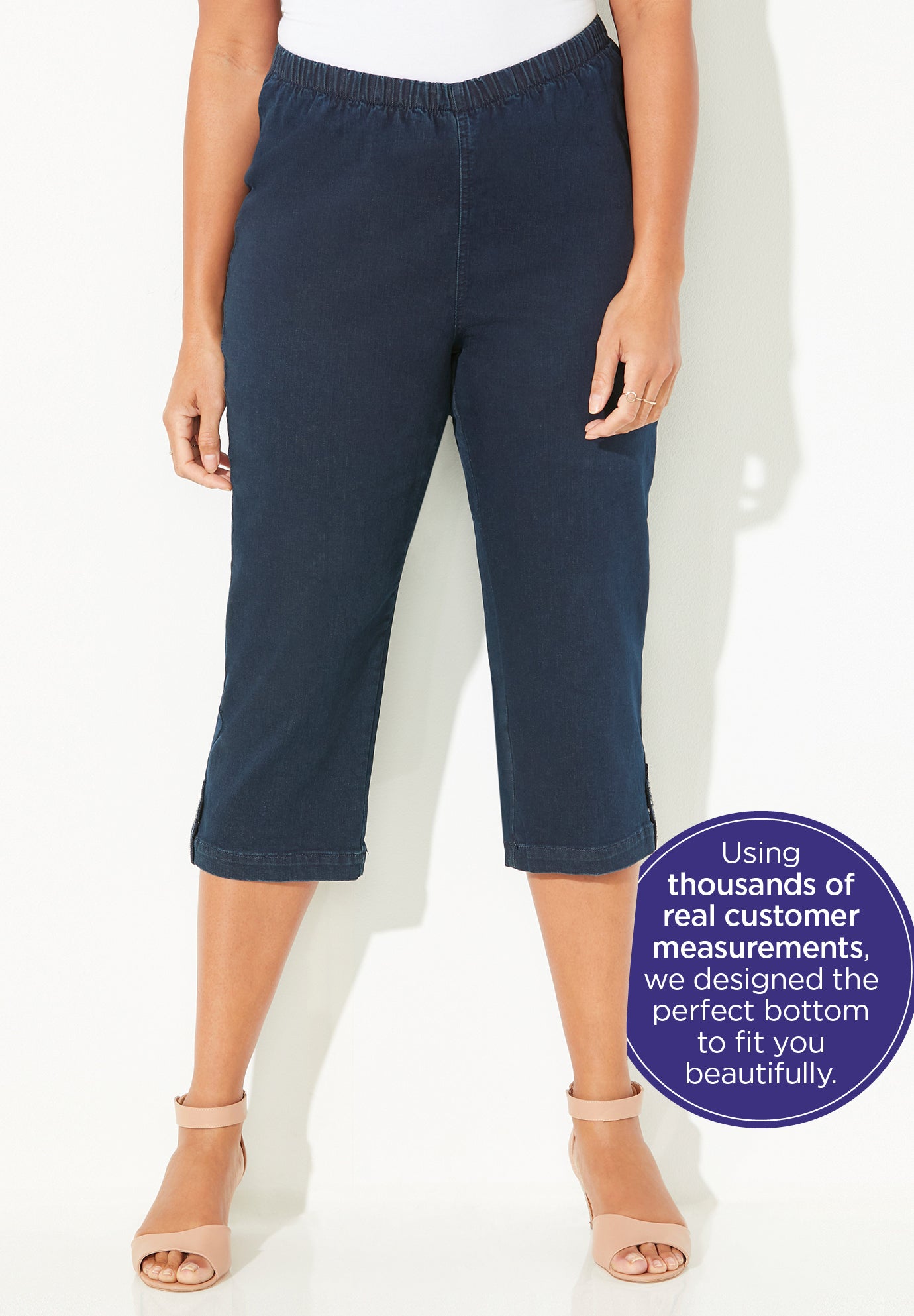 Everyday Capri with Sparkle Hem image number 6