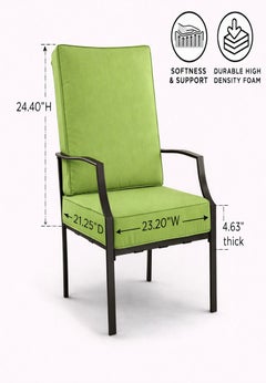 BH Outdoor Performance 2-Section Deep Seating Cushion