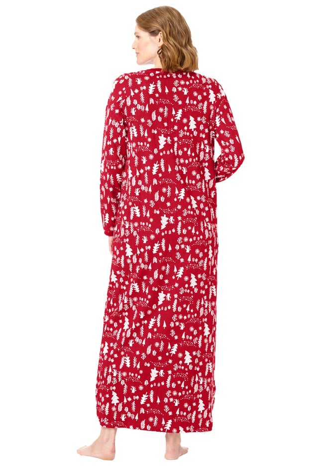 Long Printed Sleep Shirt image number 1