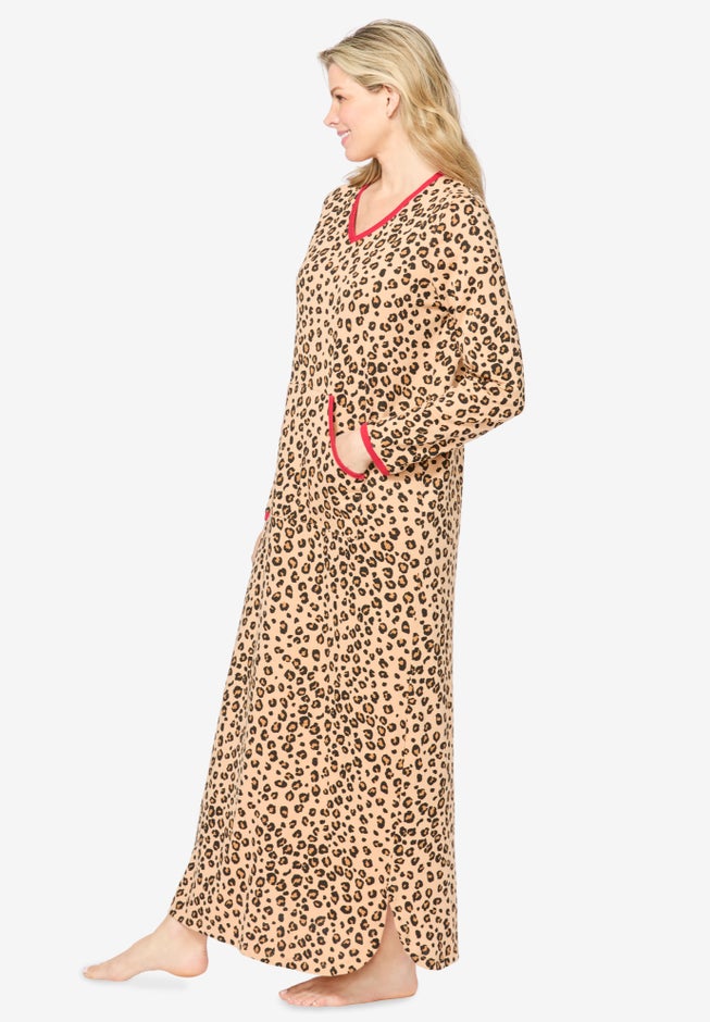 Long Printed Sleep Shirt  image number 2