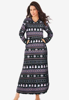 Long Printed Sleep Shirt