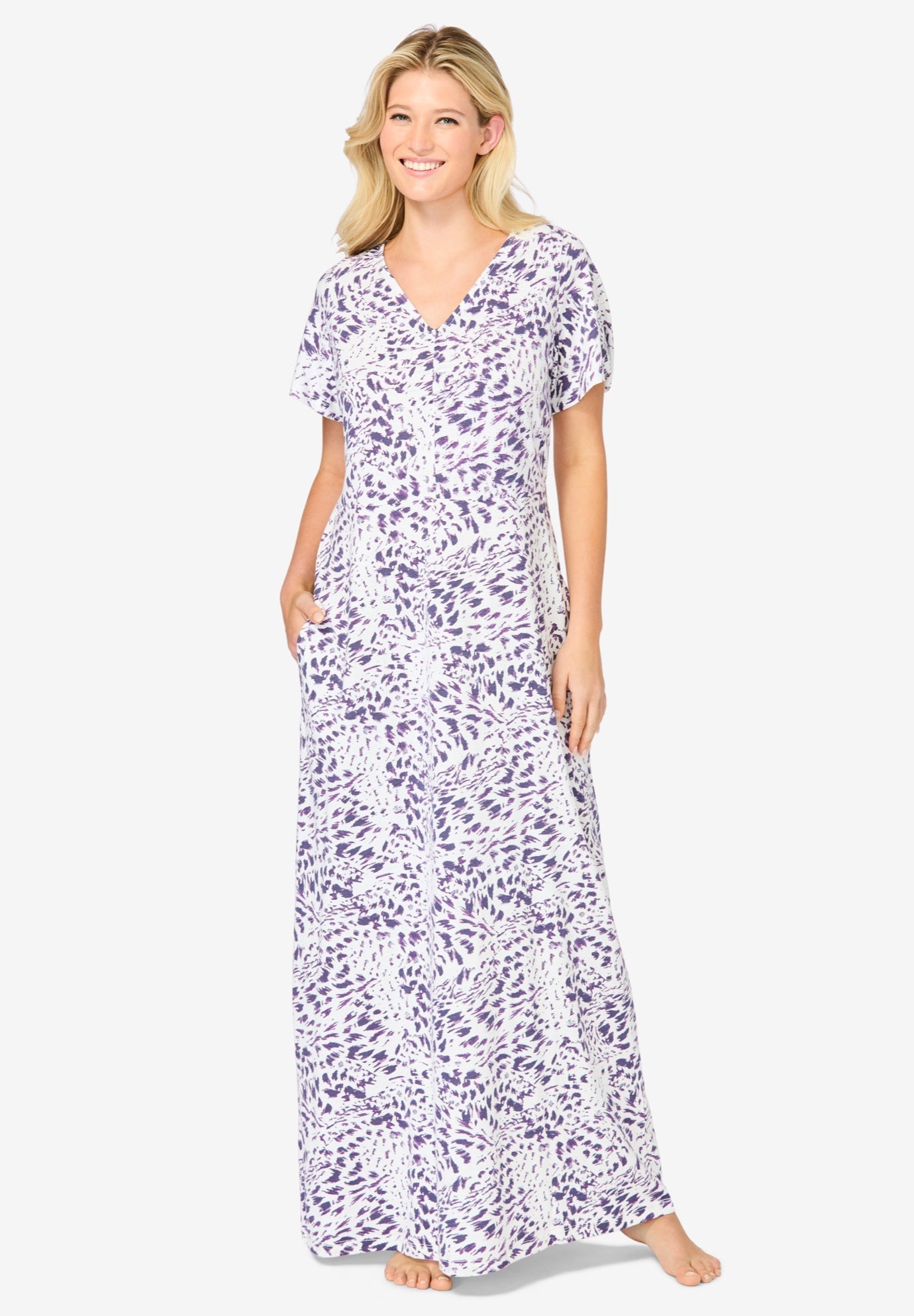 Avenue Body Ruche Maxi Gown image number 0