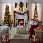 Pre-Lit Rod-Pocket Curtain Panel image number null