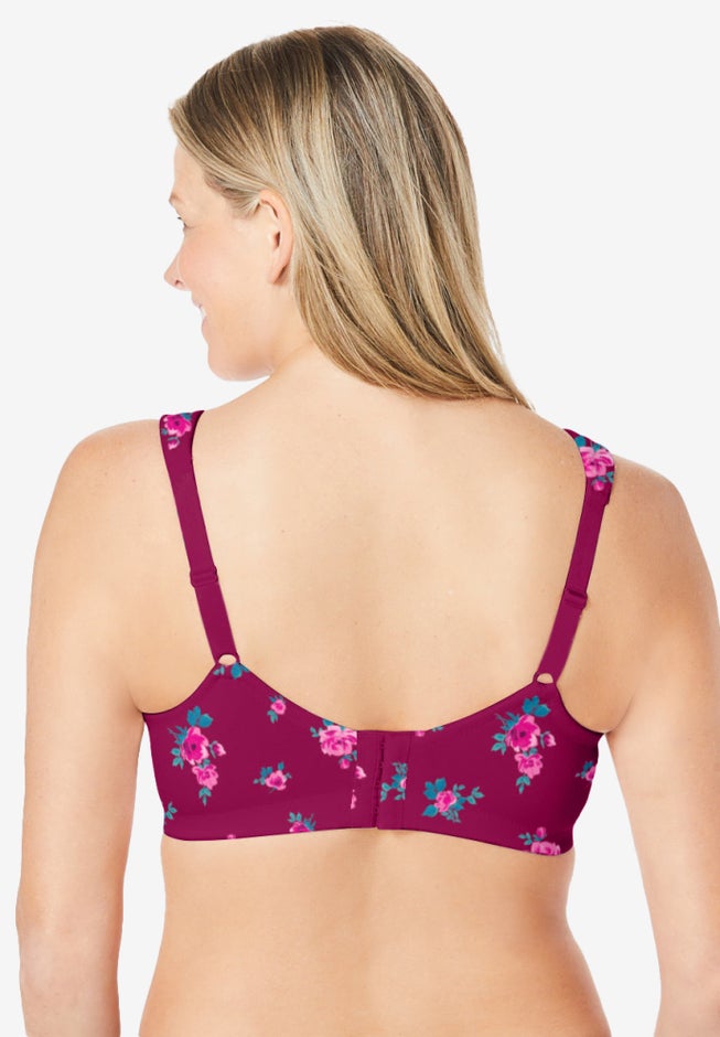 Cotton Wireless Lightly Padded T-Shirt Bra image number 1