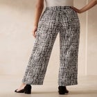 Stretch Knit Wide Leg Pant image number 1