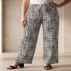 Stretch Knit Wide Leg Pant image number 0
