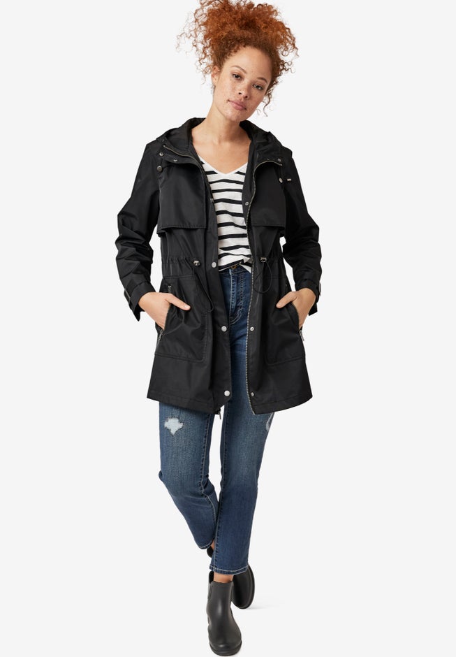 Hooded Anorak Jacket image number null