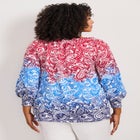 Ombre Print Top image number 1