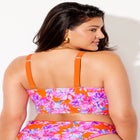 Longline Bra Sized Lettuce Trim Bikini Top image number 1