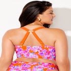 Longline Bra Sized Lettuce Trim Bikini Top image number 4