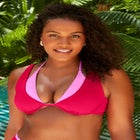 Underwire Shimmer Peekaboo Bikini Top image number 0