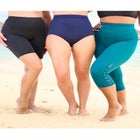 High-Waist Swim Bike Short image number null