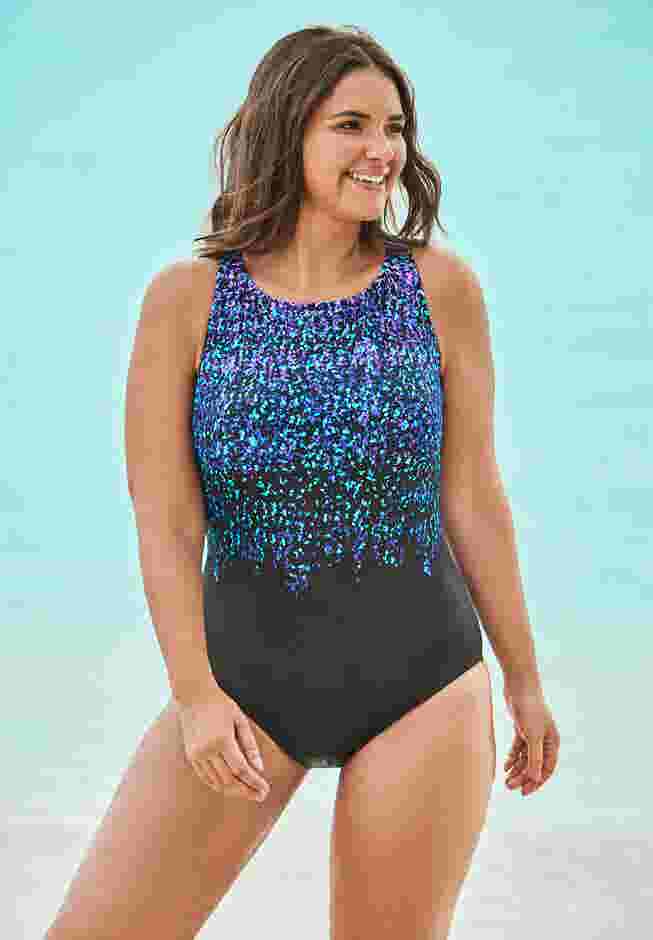 High-Neck One Piece image number 0