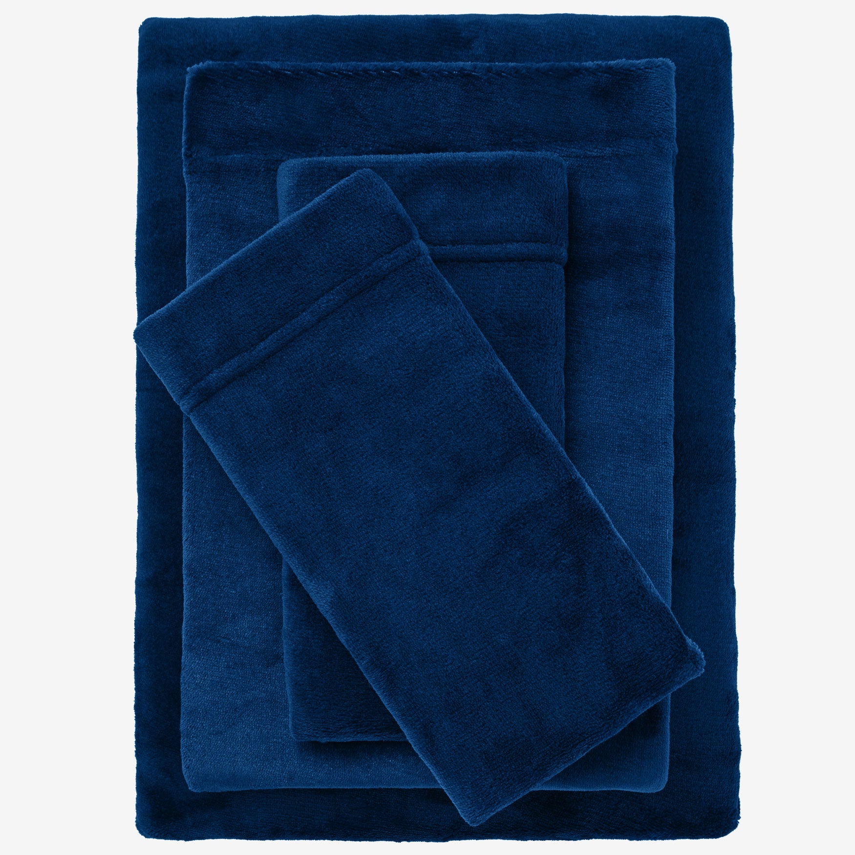 BH Studio 4-Pc. Microfleece Sheet Set image number 0