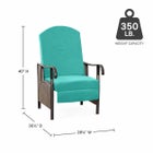 Oversized Outdoor Recliner image number null