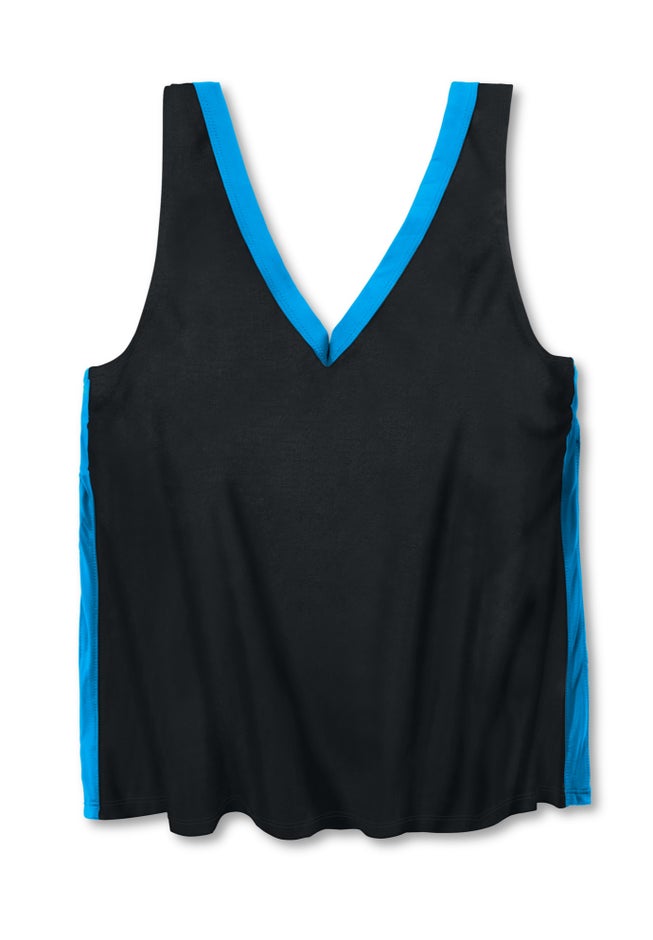 Chlorine-Resistant A-Line Two-Piece Skirtini Set image number 2