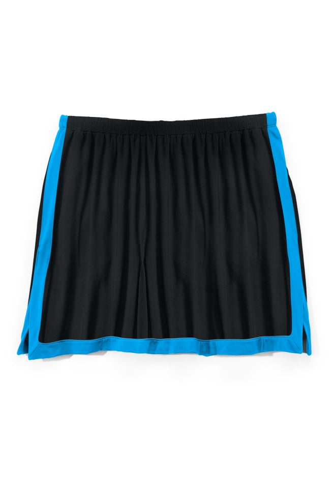 Chlorine-Resistant A-Line Two-Piece Skirtini Set image number 3