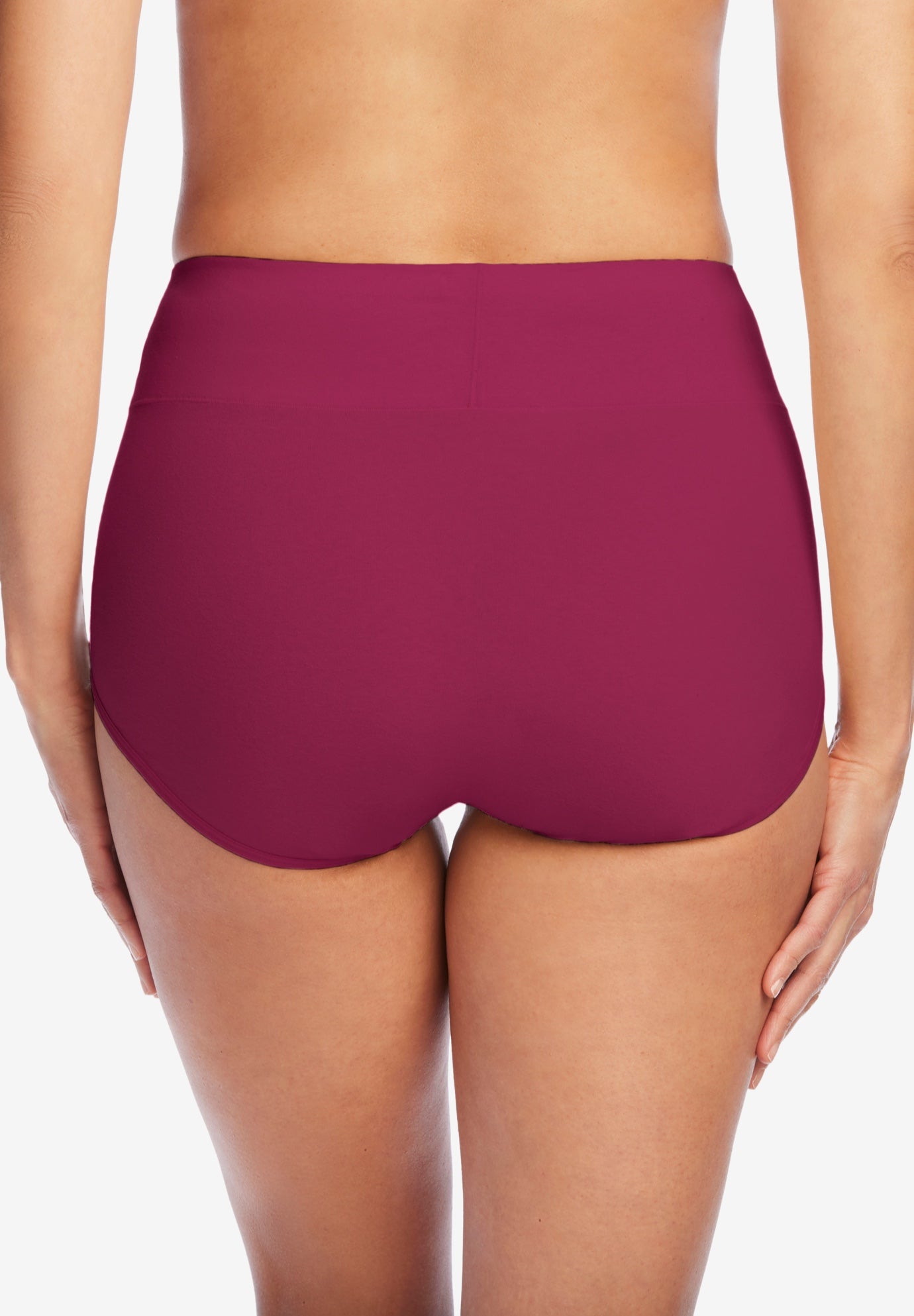 Cotton Spandex Comfort Waist Brief 2-Pack image number 3