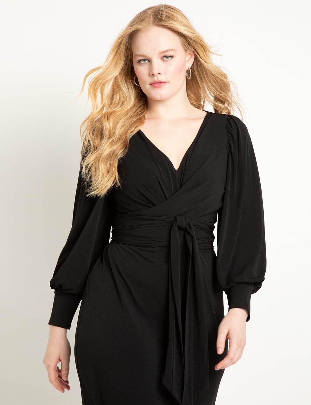 Cross Front Midi Dress image number 1