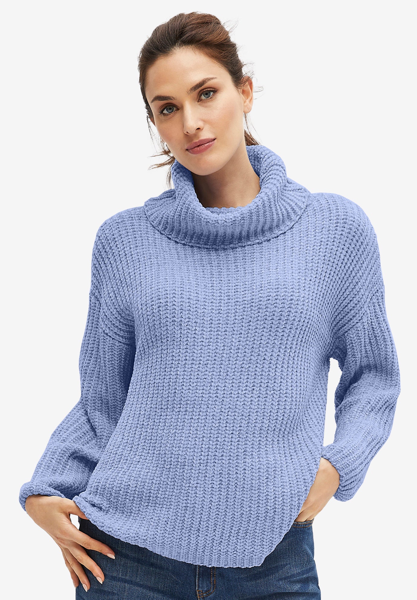Chenille Turtleneck Sweater image number 0