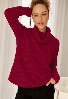 Chenille Turtleneck Sweater