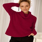 Chenille Turtleneck Sweater image number 0