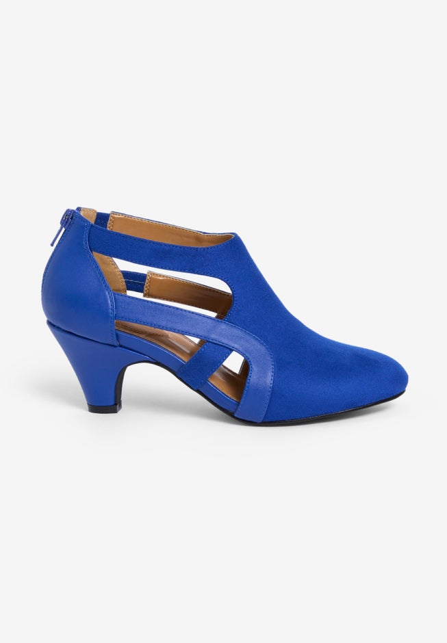 The Sage Suede-Like Shootie Pump image number 5