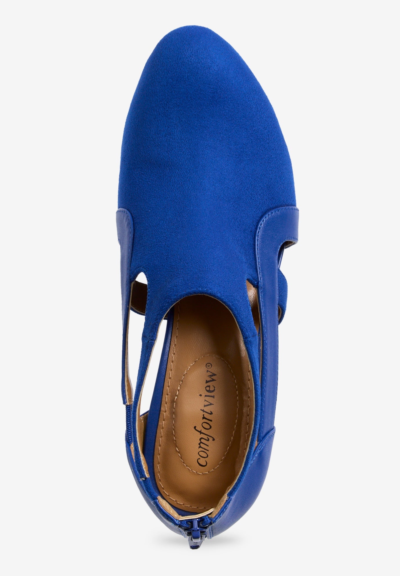 The Sage Suede-Like Shootie Pump image number 6