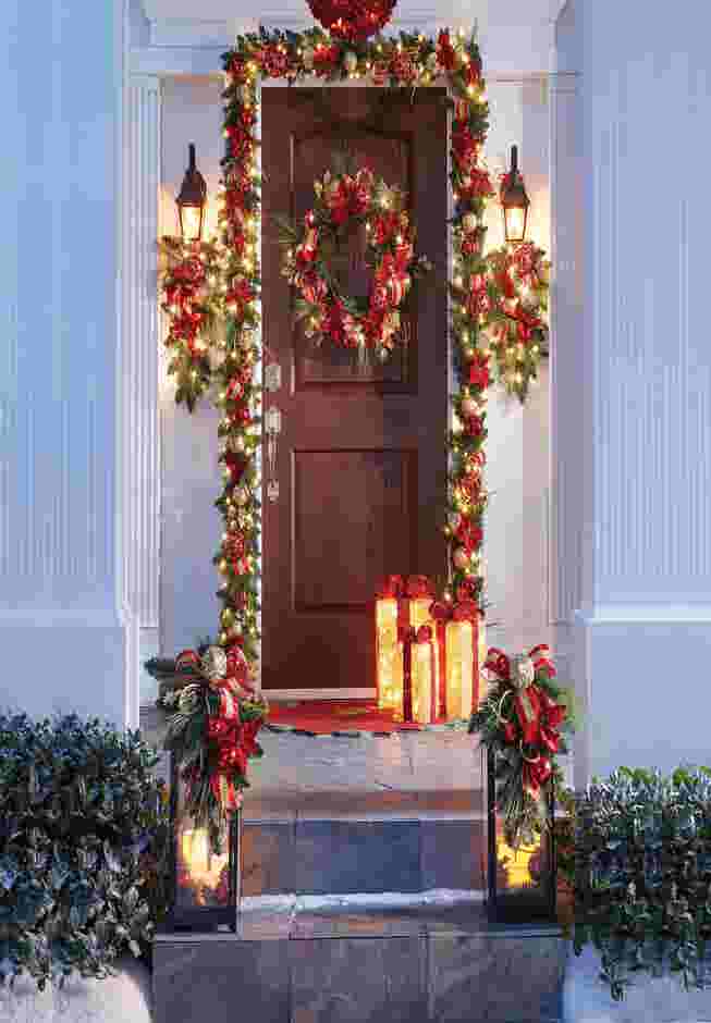 Pre-Lit Gift Boxes, Set of 3 image number 1