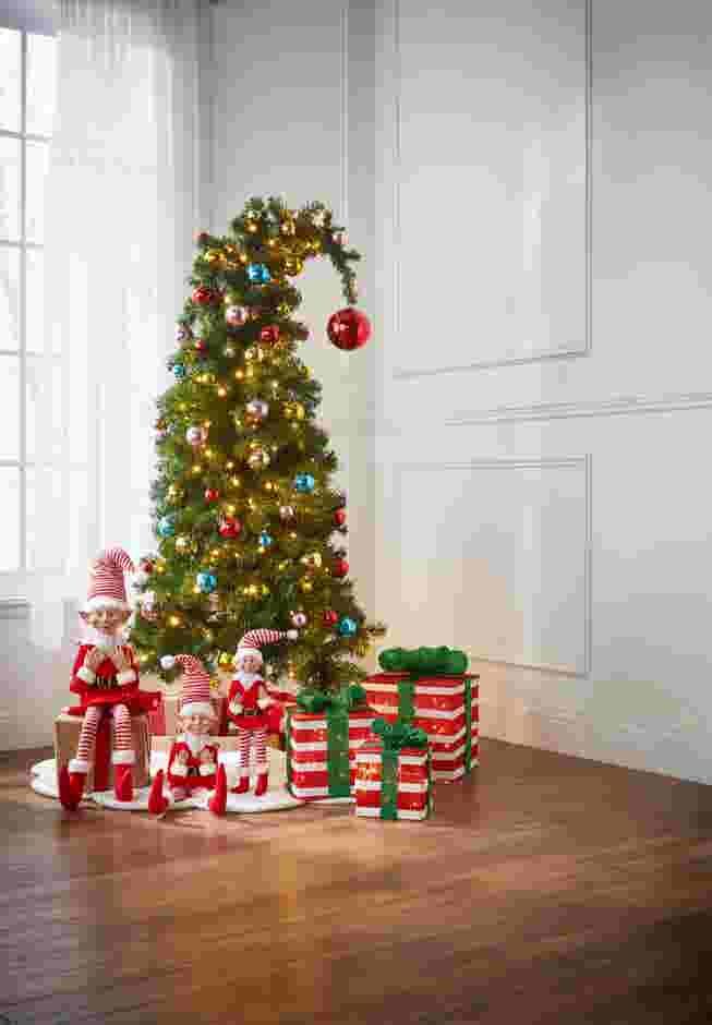 Pre-Lit Gift Boxes, Set of 3 image number 0