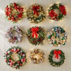 Pre-Lit Gold & Silver Wreath image number null