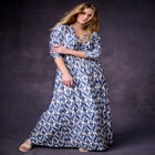 V Neck Maxi Dress image number null