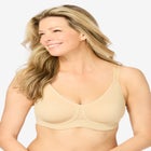 Comfort Choice® Full Coverage Wire Free T-shirt Bra image number null