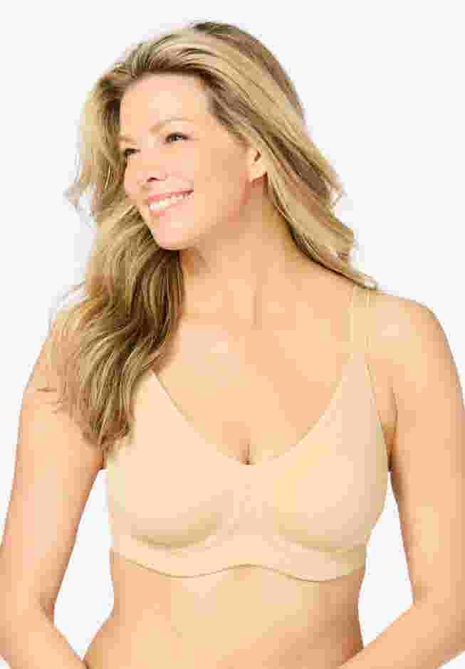 Comfort Choice® Full Coverage Wire Free T-shirt Bra image number 0