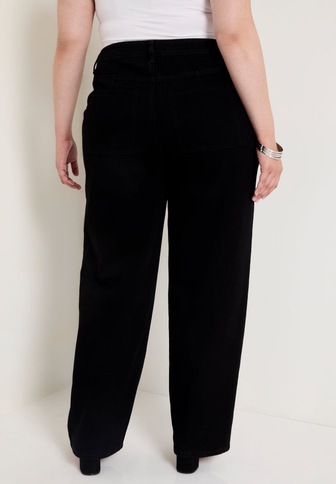 Curvie Fit High-Waisted Straight-Leg Jean image number null