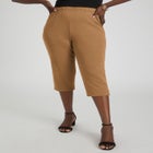 Soft Ease Cotton Knit Capri image number 0