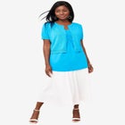 Soft Ease Midi Skirt image number null