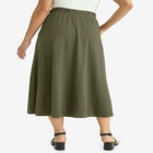 Soft Ease Midi Skirt image number null
