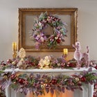 6’ Blush Christmas Garland image number null